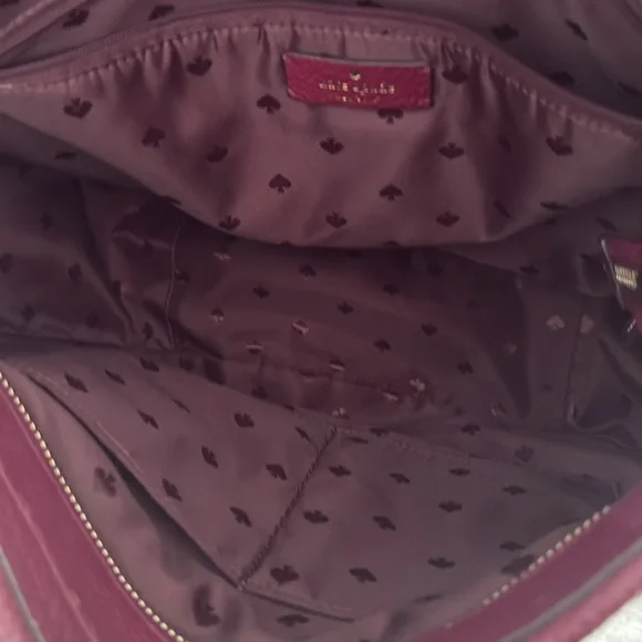 Kate Spade Deep Red Shoulder Bag - Picture 3 of 11